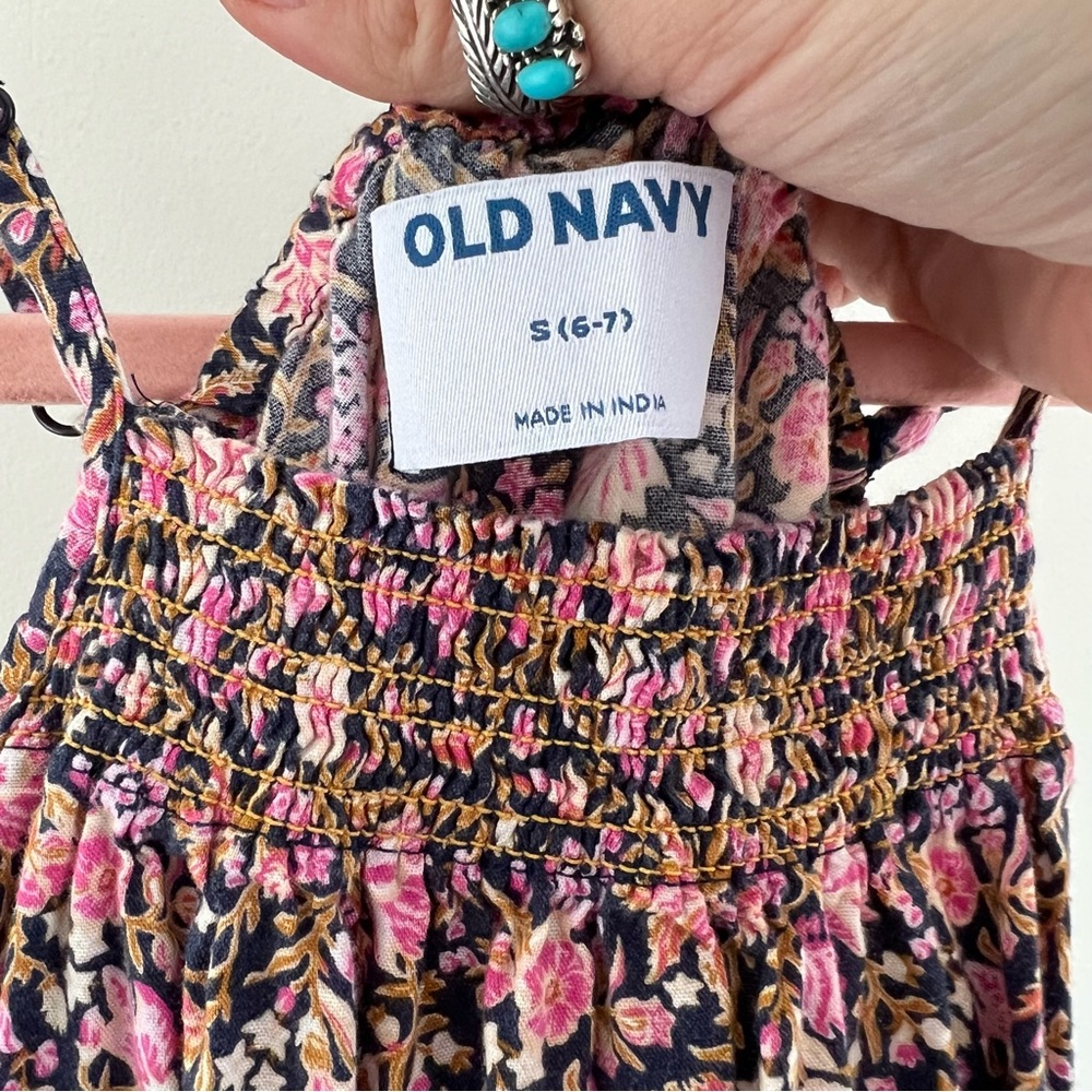 Girls sweet floral dress - Picture 3 of 4